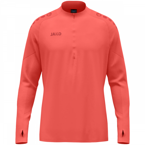 Jako Flow lagana ziptop majica — koraljna_EliteSport