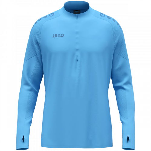 Jako Flow lagana ziptop majica — nebesko plava_EliteSport