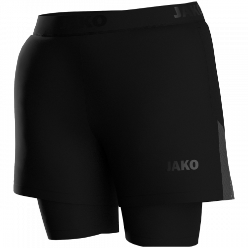 Jako Power kratke hlače 2u1 – crna_EliteSport