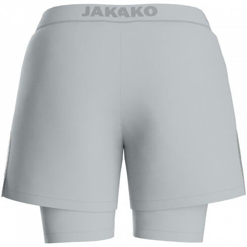 Jako Power kratke hlače 2u1 – svijetlo siva_EliteSport