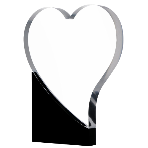 Akrilni trofej Heart_EliteSport