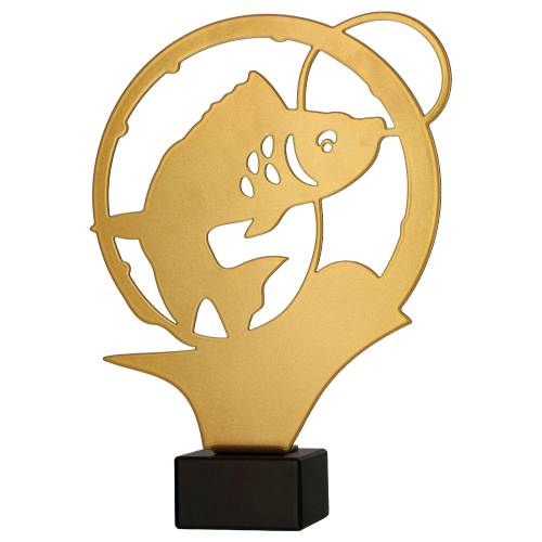 Metalni trofej Fish_EliteSport