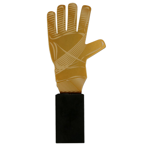 Metalni trofej Goalkeeper Glove_EliteSport