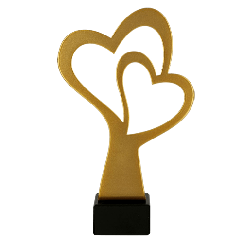 Metalni trofej Hearts_eliteSport
