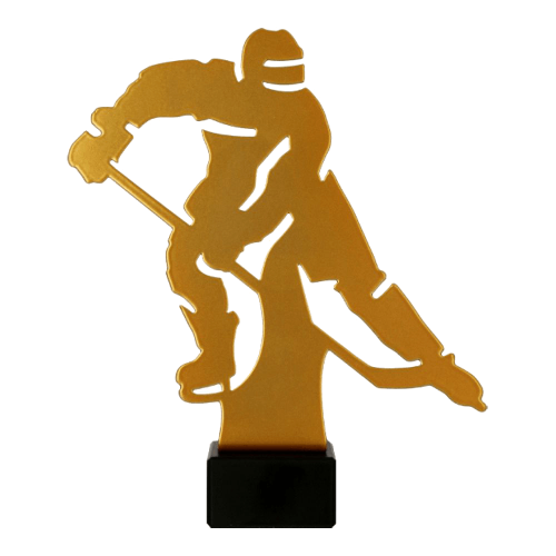 Metalni trofej Ice Hockey Player in Action_ElitePlayer