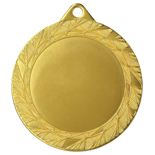 Metalna medalja Sylva s lisnatim vijencem 70mm_EliteSport