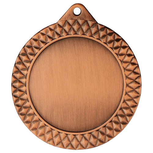 Metalna medalja Diametra s fasetiranim rubom 70mm_EliteSport