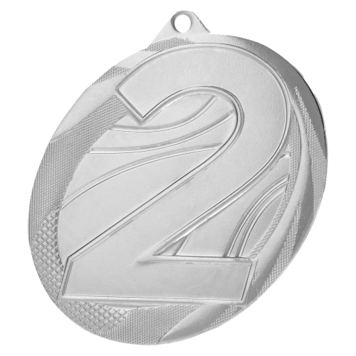 Metalna medalja Ordinalis s oznakom plasmana 60x48mm_EliteSport
