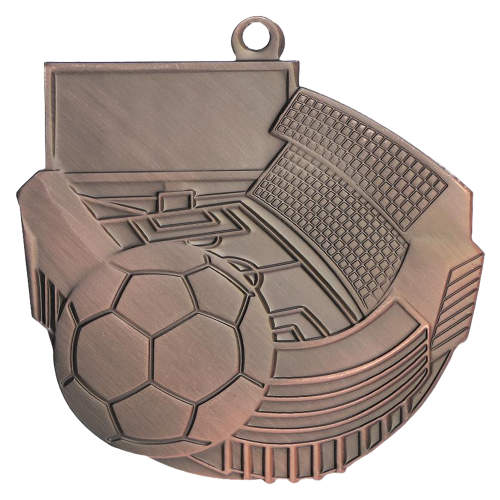 Nogometna medalja Calcio s motivom lopte 60x56mm_EliteSport
