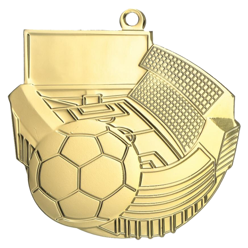 Nogometna medalja Calcio s motivom lopte 60x56mm_EliteSport