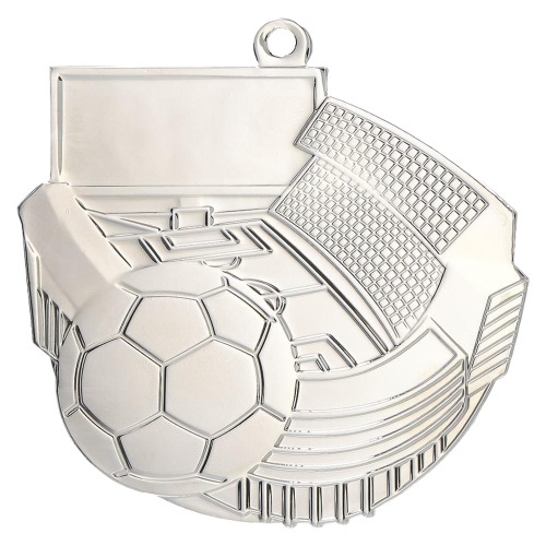 Nogometna medalja Calcio s motivom lopte 60x56mm_EliteSport