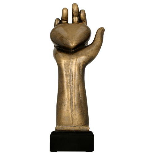 Lijevani trofej Hand with Heart_EliteSport