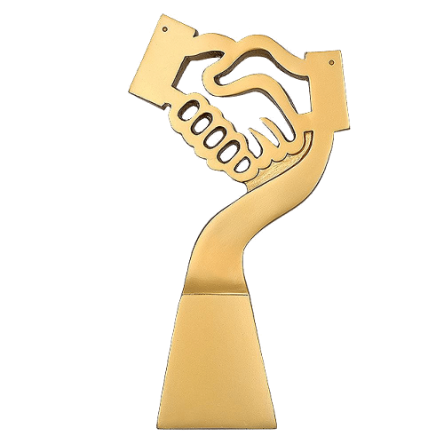 Lijevani trofej Handshake Wave_EliteSport