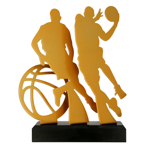 Metalni trofej Basketball Duo_EliteSport