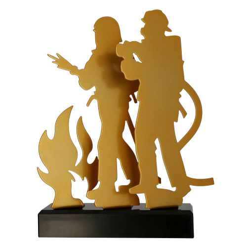 Metalni trofej Firefighters in Action_EliteSport